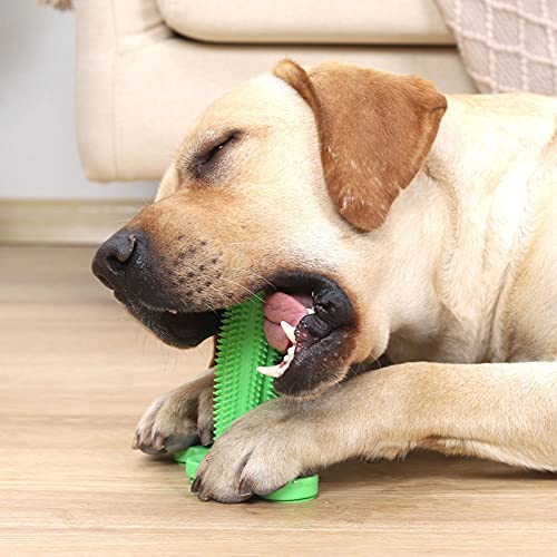 Topwor Ventosa para bastones molares para perros, material TPR, herramienta de limpieza de dientes de perro, herramienta de masticación molar, ventosa con gran potencia de succión.