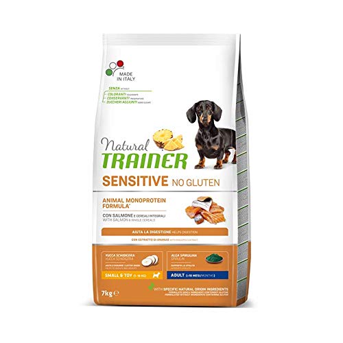 Trainer Natural Sensitive No Gluten Small & Toy Adult con salmón 7 kg