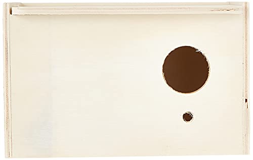 Trixie Caja Nido Periquitos, Madera, 21 x 13 x 12 cm, Pájaros