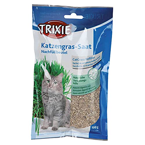 TRIXIE Recambio hierba Gatos ref. 4235, 100 g, Gato
