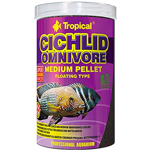 Tropical Cichlid Omnivore - Pellet (tamaño Mediano, 1 Unidad)