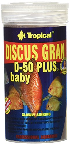 Tropical Discus Gran D-50 Plus Baby - Alimento para acuariofilia (250 ml)