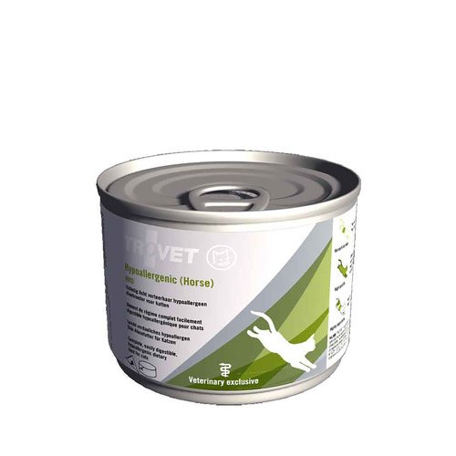 TROVET Hipoalergénico HRD (Caballo) Cat - 12 latas de 200 g