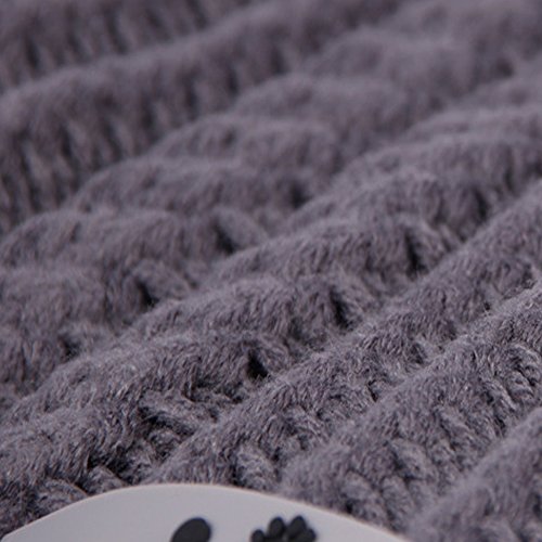 ubest Suéter de punto para perros pequeños, suéter para otoño e invierno, negro, M