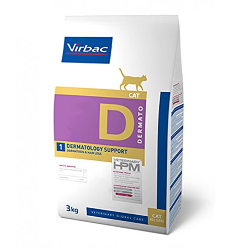 Veterinary Hpm Virbac Hpm Gato D1 Dermatology Support 3Kg Virbac 01026 3000 g