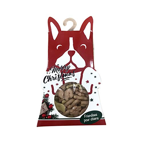 Wouapy Caja navideña para Perros - Snacks