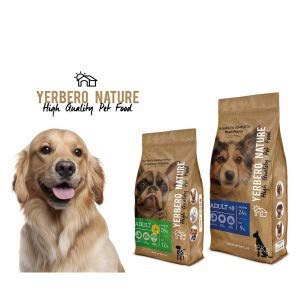 YERBERO Nature Adult Formula Especial 2 uds de 3 kg para Perros de Razas Mini con 15% de Ahorro.