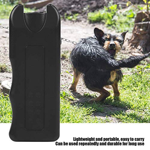 Zerodis Repelente de perro portátil ultrasónico repelente de perro antiladridos dispositivo de control de ladridos tapón para caminar al aire libre en el jardín