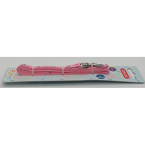 Zolux - Deje MASCOTTE PERRO. 8 mm longitud 1,20 m. color rosa. para cachorros - ZO-466736ROS