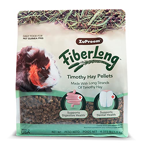 ZuPreem - Alimento Cobayas FiberLong | Pienso en Pellets Cobaya - 1,98 kg